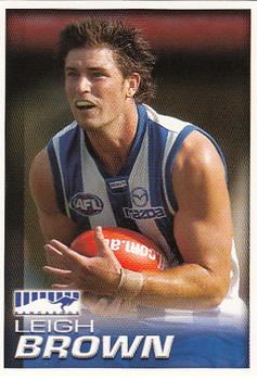 2005 Select Herald Sun AFL #99 Leigh Brown Front